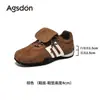 Zapatillas de Entrenamiento Alemanas Aogushi Deng Marrón para Mujer 2026 Otoño/Invierno Nuevas Retro Aumento Oculto de Altura Suela Suave Zapatillas Deportivas Muy Bonitas