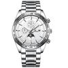 Reloj de estudiante Fenzun automático de seis agujas para hombre, reloj de cuarzo de moda para estudiante de secundaria, reloj mecánico resistente al agua, reloj de hombre Net Red