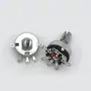 Potenciômetro Rotativo de Junta Única RV17 com Interruptor, Base Plana, Filme Sintético, Amplificador de Ajuste B10k, Resistência Ajustável de Velocidade