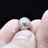 Prata 925 Lótus Amitabha Contas Redondas Seiko Contas Soltas Acessórios DIY Feitos à Mão Cordão de Mão Contas Espaçadoras de Prata Atacado