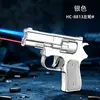 Isqueiro Criativo em Formato de Pistola Jato Direto Chama Azul Laser Infravermelho 2 em 1 Lança-Chamas Isqueiro de Charuto Novo Modelo