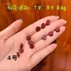 Acessórios Naturais de Areia Dourada Roxa de Alto Teor Cinnabar Acessórios de Cinnabar Lótus Rico Trazendo Riqueza Acessórios DIY Pulseira
