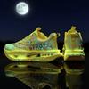 Zapatos Deportivos Fluorescentes Populares de Otoño Nuevos Transfronterizos Casual Realmente Explosivos Suela Suave Deportivos Placa de Carbono Profesionales Zapatos para Correr Maratón