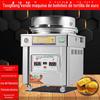 Máquina de assar de barraca móvel comercial para tortilhas, máquina de assar a gás elétrica multifuncional, chapa de assar para bolo de molho, máquina de fritar assar, forno de assar