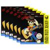 Alice A206 Cuerdas para Guitarra Folk Juego de 6 Cuerda 1 Sola Cuerda 1 Cuerdas para Guitarra Acústica Juego Completo de Accesorios