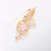 Novo Design de Nicho Broche Borboleta Alto Padrão Leve Luxo Zircônia Micro Corsage Versátil Elegante Elegante Pinos Acessórios