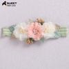 2022 Cross-border Novos acessórios para cabelo Lolita Tecido Elástico Princesa Tiara Lisa Elegante Combinação Costura Princesa Flor