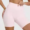 Novos Shorts Esportivos de Yoga Cintura Alta Levanta Bumbum Leggings Roupa de Yoga Shorts de Ciclismo Roupa Fitness Shorts de Treino para Corrida