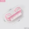 Herramientas para Uñas, Pinceles para Uñas, Cepillos de Plástico para Polvo, Pinceles para Arte de Uñas, Cepillos Pequeños de Cuerno, Venta al por Mayor por Fabricante