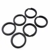 Argola plana preta fosca, chaveiro plano, chaveiro preto galvanizado, chaveiro de ferragem para bagagem e presentes, em estoque