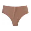 Europa y Estados Unidos transfronterizo temu para ropa interior femenina sin costuras de alta elasticidad triángulo hueco sexy una pieza calzones para el vientre