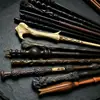 Varita de Metal Harry Potter, Varita Mágica Estilo Malfoy de Película, Varita de Juguete para Regalo Navideño