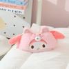 Corazón de Niña Japonesa Lindo Peluche Xiaomei Caja de Pañuelos Diabólica Set de Pañuelos Caja de Papel para Coche y Hogar para Niñas