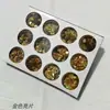 Joyería para arte de uñas 12 colores 18 colores 24 colores 45 colores 48 colores polvo de glitter polvo láser arte de uñas francés cristal oro polvo de cebolla