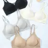 Fábrica de origem, sutiã sem aro, design de costas sem costura, sutiã push-up, disponível para dropshipping