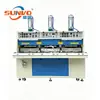 Máquina de prensado superior sin costuras de dos calores y un frío, máquina de unión de empeines de prensado en caliente y curado en frío, equipo de unión sin costuras para materiales de calzado