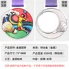 Medalhas Coloridas de Esmalte para Badminton, Medalhas Criativas de Metal para Badminton, Produção de Medalhas de Competição, Lembranças de Medalhas de Ouro