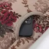 Roupas de outono e inverno femininas para mulheres de meia-idade e idosas: colete com forro de fleece, espesso e quente, com estampa estilo vovó, adequado como camada interna ou peça externa