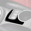 Adecuado para Nissan NISSAN Nissan 370z marco del botón de calefacción del control central accesorios de modificación del interior del coche negro piano