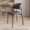 Silla de Comedor de Hierro Forjado Estilo Europeo para Uso Doméstico, Silla de Escritorio Simple con Asiento Acolchado, Silla de Comedor de Diseñador para Restaurante Hotel, Silla con Respaldo para Ocio