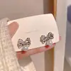 Brincos de Prata 925 Esterlina Esmaltados Flor de Pérola Colorida Zircônia Stud para Mulheres Novo Estilo Quente Alto Padrão Luxo Leve Clássico Brincos Joias para Orelha