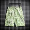 Terno casual masculino, secagem rápida, estilo havaiano, praia, camisa floral de manga curta, shorts de praia, conjunto de duas peças para casal