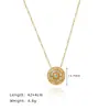 Ballena Lluvia Original Brújula Neptuno Collar de Concha Natural Cadena para Clavícula Acero de Titanio Astrolabio Regalo de Vacaciones Xl647