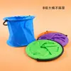 Balde dobrável para lavar pincéis para esboço artístico, balde de lavar pincéis de pintura portátil, balde de pesca retrátil de plástico para exterior, balde de água de plástico