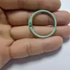 Verniz para Assar Processado Personalizado Argola para Folhas Soltas 30mm Argola de Livro Argola de Cartão Argola para Pendurar Boneca Pingente Chaveiro Chaveiro Criativo