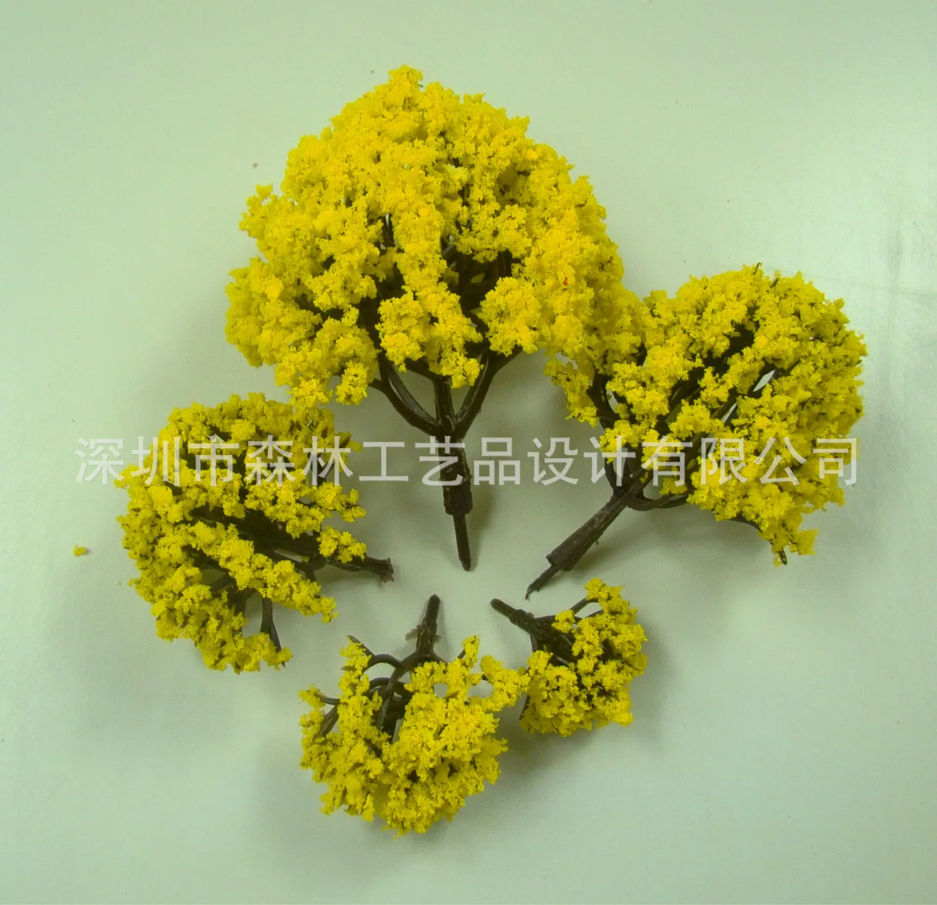 半圆球树-黄-1