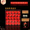Velas de Ghee Púrpura Yuan Yi Fang de 8 horas, velas sem fumaça para oferendas, velas eternas sem fumaça de 8 horas para uso doméstico