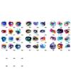 Accesorios de joyería DIY pintados a mano orientales, patrón de ojos pintados a mano, parche de cristal Time Gem, regalo al por mayor
