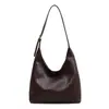 Bolso Tote para Mujer de Gran Capacidad Estilo Coreano Simple Retro Bolso de Hombro 2025 Nuevo Moda de Alta Calidad Bolso para Ir al Trabajo