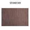 Shengte Jogo Americano Pvc Trançado Colorido Tapete de Mesa para Casa Tapete de Mesa para Restaurante Temático Tapete Isolante Tapete para Comida Ocidental Espessado 4*4