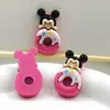 Acessórios de Resina Brilhantes do Mickey Cola Cremosa diy Copo de Água Cadarço de Sapato Infantil Materiais Decorativos no Buraco Sapatos