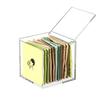 Caja Acrílica con Tapa Abatible Hecha a Medida para Alimentos Dulces Caja de Embalaje Transparente Caja de Exhibición para Almacenamiento de Joyería Transfronteriza