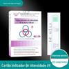 Cartão UV do Quarto Anel Cartão Indicador de Intensidade UV do Quarto Anel de Pequim Cartão de Teste Cartão Indicador de Lâmpada UV
