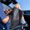 Shorts de Trabalho Modernos e Populares em Estoque para Homens, Estilo Fino de Verão, Largos e Estilosos, de Perna Reta, Casuais para Praia