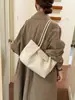 Bolsa Cesta de Mimbre Popular Francesa para Verduras 2026 Nuevo Estilo Moda Viaje al Trabajo Bolso de Hombro Único Bolso Tote Retro de Moda