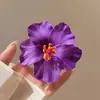 Presilha de Cabelo Fresca e Estilosa, Perfeita para Fotos, para Mulheres, Presilha de Cabelo Borboleta Orquídea, Moderna e Versátil, Acessório de Cabelo de Alto Valor, Presilha Lateral Dopamina