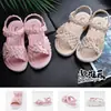 Sandalias de Verano Nuevas Dulces de Princesa para Niños, Sandalias para Niños Medianos y Grandes, Suela Suave, Sandalias para Niñas, Venta al por Mayor