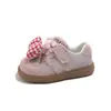 Zapatos Casuales Estilo Coreano para Niños 2026 Primavera y Verano Zapatillas de Moda de Malla a Cuadros con Lazo Grande para Niñas Zapatos de Princesa