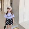 Shorts Casuales para Niñas Estilo Nuevo Huzhou Zhili 2026, Pantalones Delgados de Lunares Estilo Coreano, Bombachos de Verano para Bebés Niñas