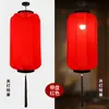 Decoraciones Colgantes Creativas de Linternas Rojas de Melón de Invierno para Zonas Escénicas y Calles Exteriores, Nuevas Linternas de Tela Pintadas a Mano Estilo Chino, Decoraciones de Casa de Té Estilo Antiguo