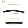 Adecuado para Hyundai Accent Accesorios Exteriores de Ventana a Prueba de Lluvia de Acrílico para Coche Ceja de Lluvia Tablero de Lluvia Protector a Prueba de Lluvia