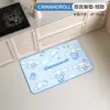 Tapete de Chão para Banheiro Desenho Animado, Tapete Doméstico de Terra de Diatomáceas, Tapete Absorvente de Água Antiderrapante, Tapete para Porta de Banheiro Cozinha