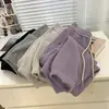 Pantalones de forro polar para tallas grandes mm200 kg cintura alta sueltos acolchados leggings para mujer invierno cálido Joker casual pantalones deportivos