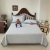 Nueva Colcha de Modal Tencel de Doble Cara Juego de Tres Piezas Verano Enfriamiento Hoja de Fibra de Lyocell Sábana para Cama Tatami