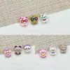Cuentas de Aleación de Osito Lindo de Dibujos Animados para Cadenas de Teléfono, Collares, Accesorios para el Cabello Hechos a Mano DIY