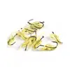 Cebo Suave Luminoso con Anzuelo, Camarón Suave, Gusano Suave, Señuelo, Cebo Artificial, Cebo Artificial Imitación de Pez para Whitefish, Lubina, 4cm, Camarón Falso